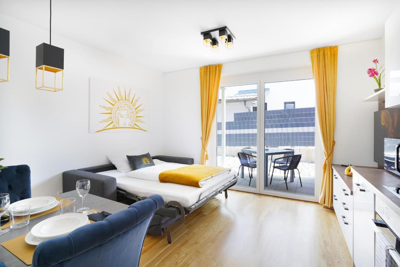 Ct-Gold Apartments - Villach Malina - Nahe Atrio Und Therme Bagian luar foto